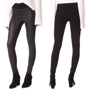 Club Monaco Leather Leggings